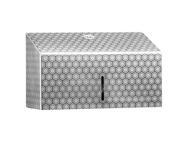 Pojemnik na ręczniki papierowe MERIDA INOX DESIGN MINI - HONEYCOMB Pojemnik na ręczniki papierowe MERIDA INOX DESIGN MINI - HONEYCOMB