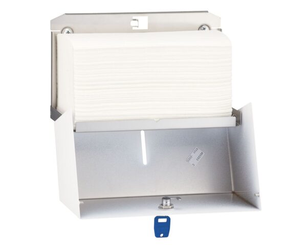 Pojemnik na ręczniki składane MERIDA STELLA WHITE LINE MINI, biały Pojemnik na ręczniki składane MERIDA STELLA WHITE LINE MINI, biały