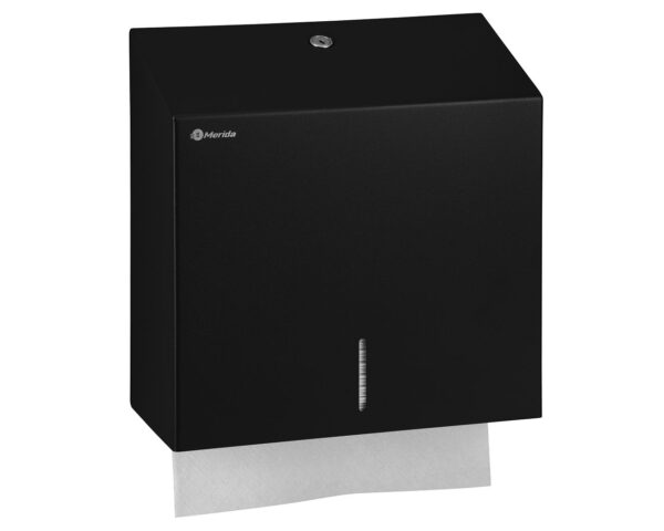 Pojemnik na ręczniki składane MERIDA STELLA BLACK LINE MAXI, czarny Pojemnik na ręczniki składane MERIDA STELLA BLACK LINE MAXI, czarny