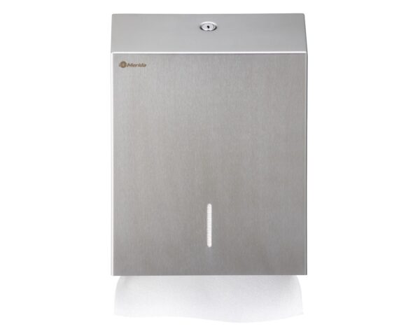 Pojemnik na ręczniki składane MERIDA STELLA SLIM MAXI, stal matowa Pojemnik na ręczniki składane MERIDA STELLA SLIM MAXI, stal matowa