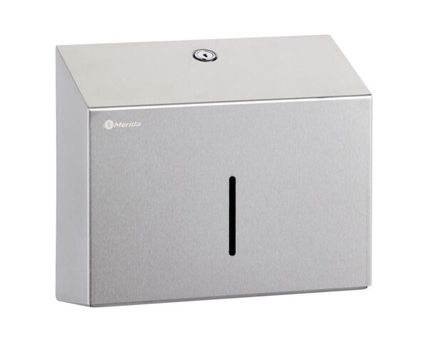 Pojemnik na ręczniki składane MERIDA STELLA SLIM MINI, stal matowa Pojemnik na ręczniki składane MERIDA STELLA SLIM MINI, stal matowa