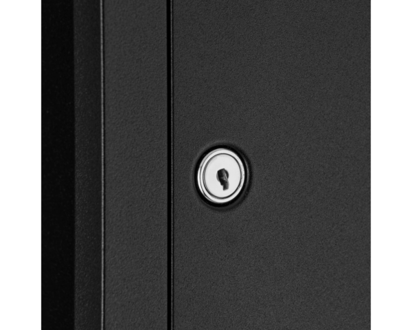 Wnękowy pojemnik na ręczniki pojedyncze z suszarką do rąk i koszem MERIDA STELLA BLACK LINE Wnękowy pojemnik na ręczniki pojedyncze z suszarką do rąk i koszem MERIDA STELLA BLACK LINE