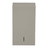 Pojemnik na ręczniki składane MERIDA STELLA SLIM STONE GREY LINE MEGA, szary kamienny