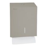 Pojemnik na ręczniki składane MERIDA STELLA SLIM STONE GREY LINE MAXI, szary kamienny