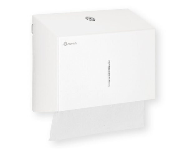 Pojemnik na ręczniki składane MERIDA STELLA SLIM WHITE LINE MINI, biały Pojemnik na ręczniki składane MERIDA STELLA SLIM WHITE LINE MINI, biały