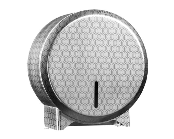 Pojemnik na papier toaletowy MERIDA INOX DESIGN MINI - HONEYCOMB Pojemnik na papier toaletowy MERIDA INOX DESIGN MINI - HONEYCOMB