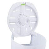 Pojemnik na papier toaletowy MERIDA HARMONY, tworzywo, biały transparentny