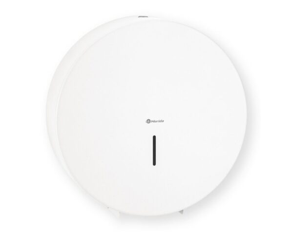 Pojemnik na papier toaletowy MERIDA STELLA WHITE LINE MAXI, średnica papieru do 23 cm, biały Pojemnik na papier toaletowy MERIDA STELLA WHITE LINE MAXI, średnica papieru do 23 cm, biały