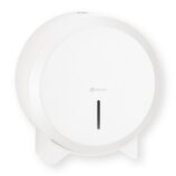 Pojemnik na papier toaletowy MERIDA STELLA WHITE LINE MINI, średnica papieru do 19 cm, biały