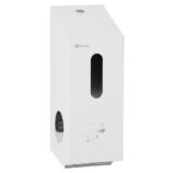 Pojemnik na dwie małe rolki papieru toaletowego MERIDA STELLA WHITE LINE, biały