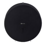 Pojemnik na papier toaletowy MERIDA STELLA BLACK LINE MAXI, średnica papieru do 23 cm, czarny