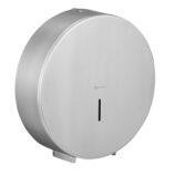 Pojemnik na papier toaletowy MERIDA STELLA MEGA, średnica papieru do 28 cm, stal matowa