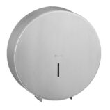 Pojemnik na papier toaletowy MERIDA STELLA MEGA, średnica papieru do 28 cm, stal matowa