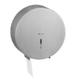 Pojemnik na papier toaletowy MERIDA STELLA MAXI, średnica papieru do 23 cm, stal matowa