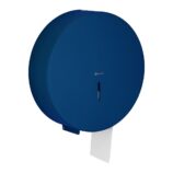 Pojemnik na papier toaletowy MERIDA STELLA BLUE LINE MEGA, śr. papieru do 28 cm, niebieski