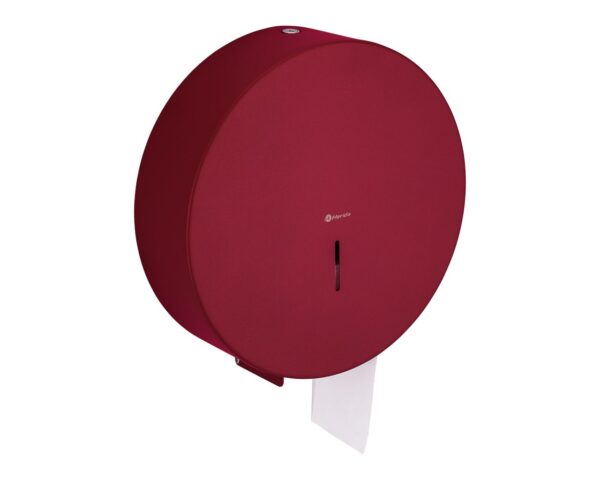Pojemnik na papier toaletowy MERIDA STELLA RED LINE MEGA, średnica papieru do 28 cm, czerwony Pojemnik na papier toaletowy MERIDA STELLA RED LINE MEGA, średnica papieru do 28 cm, czerwony