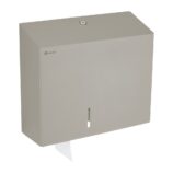 Pojemnik na papier toaletowy MERIDA STELLA STONE GREY LINE MAXI, średnica papieru do 23 cm, szary kamienny