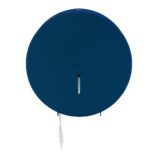 Pojemnik na papier toaletowy MERIDA STELLA BLUE LINE MAXI, średnica papieru do 23 cm, niebieski