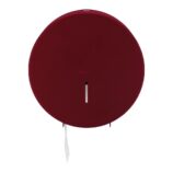 Pojemnik na papier toaletowy MERIDA STELLA RED LINE MAXI, średnica papieru do 23 cm, czerwony