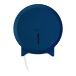 Pojemnik na papier toaletowy MERIDA STELLA BLUE LINE MINI, średnica papieru do 19 cm, niebieski