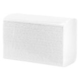 Ręczniki papierowe MERIDA TOP SLIM, białe, dwuwarstwowe, 2700 szt., ECOLABEL