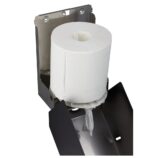 Pojemnik na ręczniki papierowe w rolach MERIDA STELLA BLACK LINE MAXI, czarny