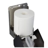 Pojemnik na ręczniki papierowe w rolach MERIDA STELLA BLACK LINE MAXI, czarny