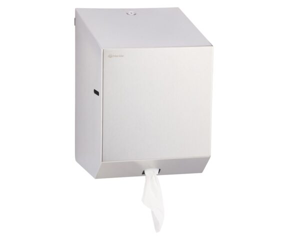 Pojemnik na ręczniki papierowe w rolach MERIDA STELLA MAXI, stal matowa Pojemnik na ręczniki papierowe w rolach MERIDA STELLA MAXI, stal matowa