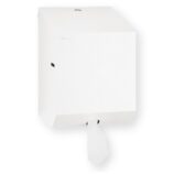 Pojemnik na ręczniki papierowe w rolach MERIDA STELLA WHITE LINE MAXI, biały