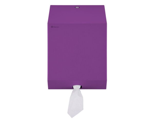 Pojemnik na ręczniki papierowe w rolach MERIDA STELLA VIOLET LINE MAXI, fioletowy Pojemnik na ręczniki papierowe w rolach MERIDA STELLA VIOLET LINE MAXI, fioletowy
