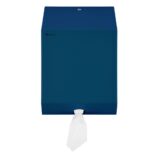 Pojemnik na ręczniki papierowe w rolach MERIDA STELLA BLUE LINE MAXI, niebieski