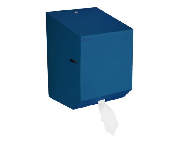 Pojemnik na ręczniki papierowe w rolach MERIDA STELLA BLUE LINE MAXI, niebieski Pojemnik na ręczniki papierowe w rolach MERIDA STELLA BLUE LINE MAXI, niebieski