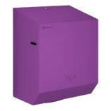 Mechaniczny podajnik ręczników papierowych w rolach MERIDA STELLA VIOLET LINE, fioletowy