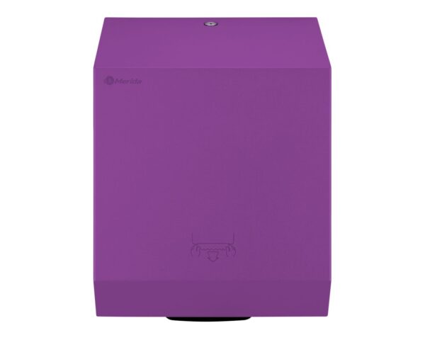 Mechaniczny podajnik ręczników papierowych w rolach MERIDA STELLA VIOLET LINE, fioletowy Mechaniczny podajnik ręczników papierowych w rolach MERIDA STELLA VIOLET LINE, fioletowy