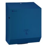 Automatyczny bezdotykowy podajnik ręczników papierowych w rolach MERIDA STELLA BLUE LINE AUTOMATIC MAXI, niebieski