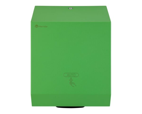 Automatyczny bezdotykowy podajnik ręczników papierowych w rolach MERIDA STELLA GREEN LINE AUTOMATIC MAXI, zielony Automatyczny bezdotykowy podajnik ręczników papierowych w rolach MERIDA STELLA GREEN LINE AUTOMATIC MAXI, zielony