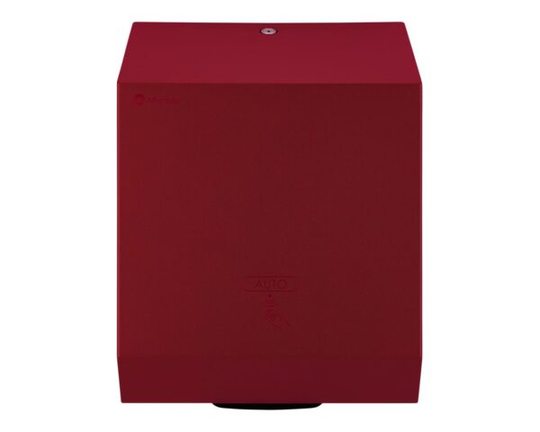 Automatyczny bezdotykowy podajnik ręczników papierowych w rolach MERIDA STELLA RED LINE AUTOMATIC MAXI, czerwony Automatyczny bezdotykowy podajnik ręczników papierowych w rolach MERIDA STELLA RED LINE AUTOMATIC MAXI, czerwony