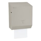 Automatyczny bezdotykowy podajnik ręczników papierowych w rolach MERIDA STELLA STONE GREY LINE AUTOMATIC MAXI, szary kamienny