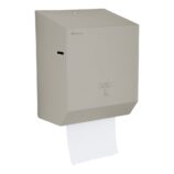 Automatyczny bezdotykowy podajnik ręczników papierowych w rolach MERIDA STELLA STONE GREY LINE AUTOMATIC MAXI, szary kamienny