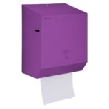 Automatyczny bezdotykowy podajnik ręczników papierowych w rolach MERIDA STELLA VIOLET LINE AUTOMATIC MAXI, fioletowy