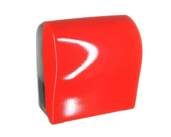 Mechaniczny podajnik ręczników w rolach MERIDA UNIQUE SOLID CUT RED SPARK LINE Mechaniczny podajnik ręczników w rolach MERIDA UNIQUE SOLID CUT RED SPARK LINE