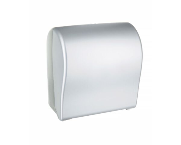 Mechaniczny podajnik ręczników w rolach MERIDA UNIQUE SOLID CUT SILVER LINE Mechaniczny podajnik ręczników w rolach MERIDA UNIQUE SOLID CUT SILVER LINE