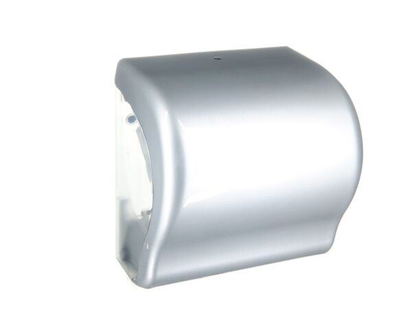 Mechaniczny podajnik ręczników w rolach MERIDA UNIQUE LUX CUT SILVER SPARK LINE Mechaniczny podajnik ręczników w rolach MERIDA UNIQUE LUX CUT SILVER SPARK LINE