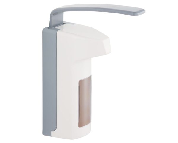 Dozownik z przyciskiem łokciowym na wkłady 500 ml, tworzywo ABS