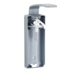 Dozownik z przyciskiem łokciowym na wkłady 500 ml, z tacką ociekową, tworzywo ABS