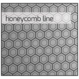 Kosz otwarty MERIDA INOX DESIGN - HONEYCOMB, poj. 27 l