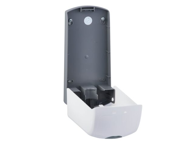 Dozownik mydła w pianie MERIDA ONE na jednorazowe wkłady 700 g, tworzywo ABS, biały Dozownik mydła w pianie MERIDA ONE na jednorazowe wkłady 700 g, tworzywo ABS, biały