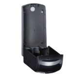 Dozownik mydła w pianie MERIDA ONE na jednorazowe wkłady 700 g, tworzywo ABS, czarny