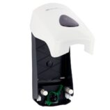 Dozownik mydła w pianie MERIDA TOP MAXI na jednorazowe wkłady 700 g, tworzywo ABS, biały, okienko niebieskie