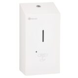 Bezdotykowy automatyczny dozownik mydła w pianie, MERIDA STELLA WHITE LINE AUTOMATIC na jednorazowe wkłady 1000 g, biały